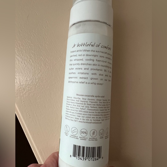 Farmhouse Fresh new sun skin relief - Picture 2 of 3